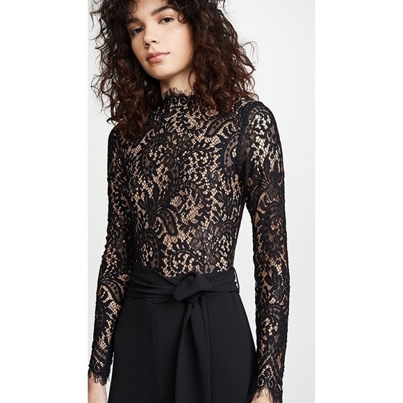 Misha Collection Allegra Black Jumpsuit - Picture 3 of 13